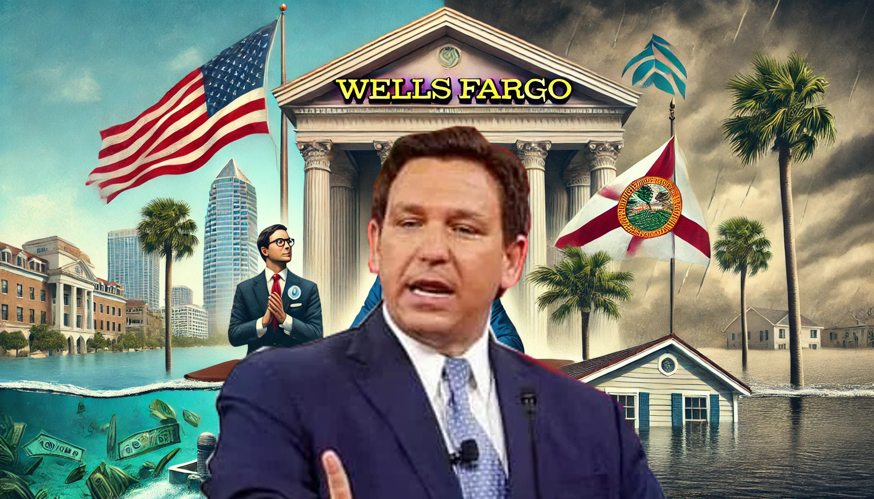 Forget Disney: Florida’s DeSantis Starts Beef with Wells Fargo Over Climate Policies