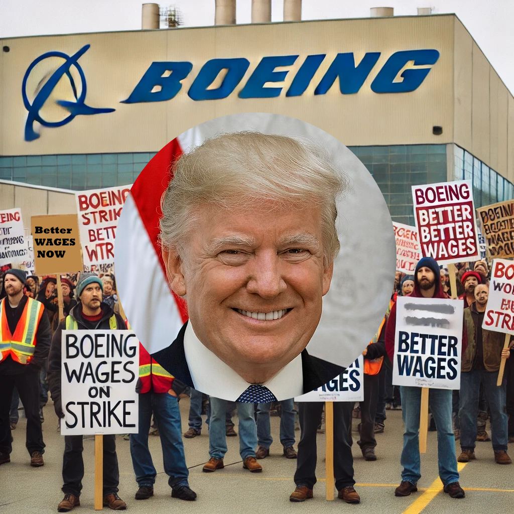 Boeing Workers Strike as Pay Dispute Highlights Broader Assault on Labor Unions By Republicans