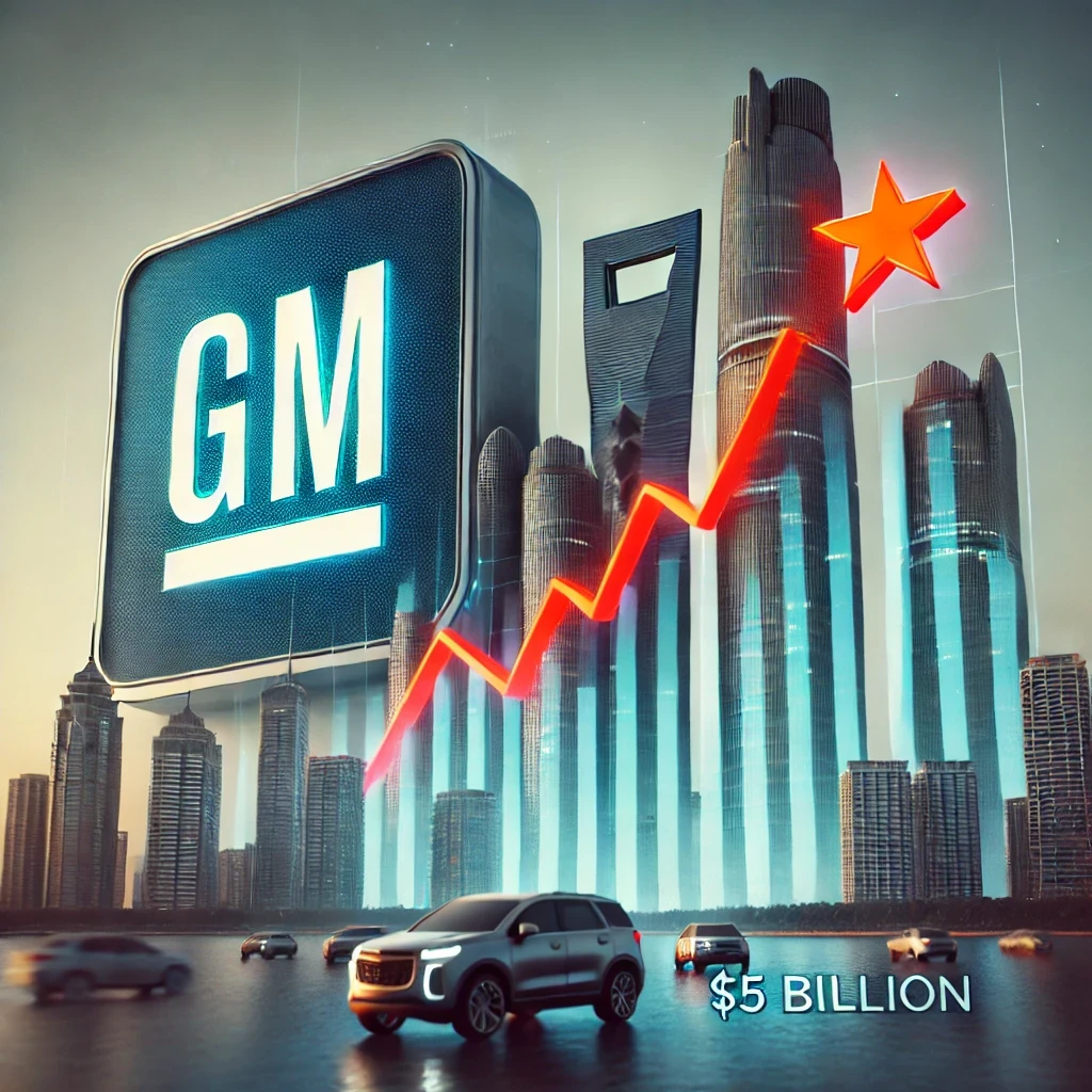 GM Warns of $5 Billion Financial Charges in China due to Fierce Electric Vehicle Competition